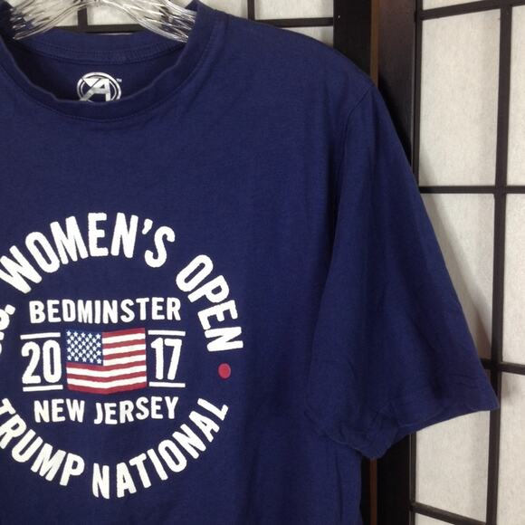 Ahead US Women's Open Trump National Golf Club Bedminster 2017 T-Shirt Small - Picture 3 of 6